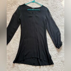 Express sheer sleeved, mini dress